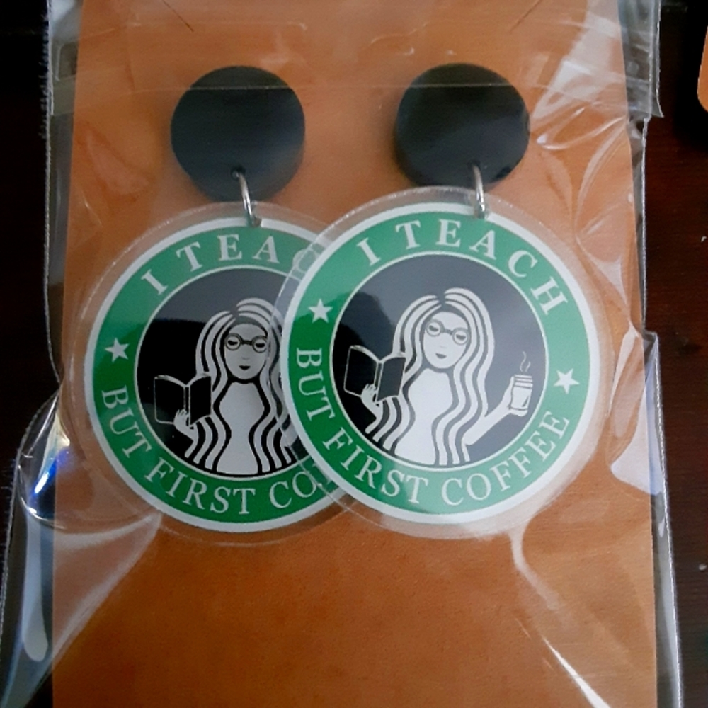 Teacher earrings